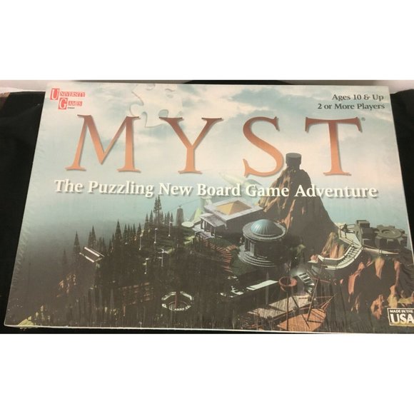 Myst The Puzzling New Board Game Adventure New in Box Sealed Ages 10+ - Picture 10 of 10